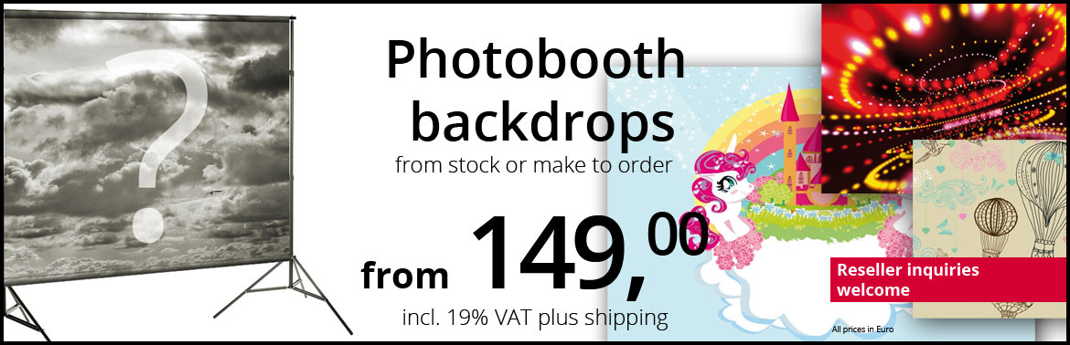 Photobooth backdrop