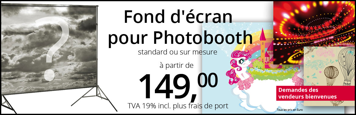 Fond d'écran pour Photobooth